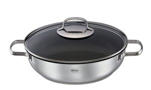 Tigaie universala ROSLE ELEGANCE, 28 cm, inox, antiaderenta, compatibila inductie