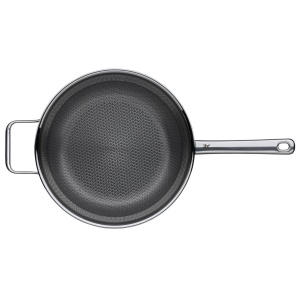 Tigaie WMF Profi Resist 28cm Inductie, inalta, acoperita cu material multistrat, margine inalta, structura fagure, maner din otel inoxidabil, sigur pentru cuptor - Img 5