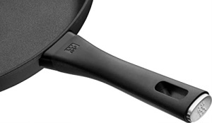 Tigaie wok ZWILLING Shine, 30 cm, aluminiu, antiaderenta, negru - Img 3