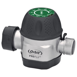 Timer de irigare mecanic Pro Flo 62041 din metal, 15-120 minute, design ergonomic