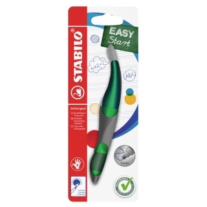 Tintenroller ergonomic STABILO EASYoriginal cu efecte holografice, pentru dreptaci