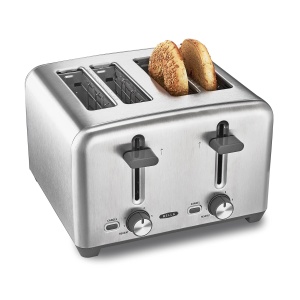 Toaster BELLA cu 4 fante, 6 niveluri de rumenire, functii de oprire automata si incalzire