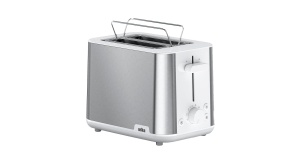 Toaster Braun PurShine HT1510 WH, 900W, 8 Rostgrade, Alb