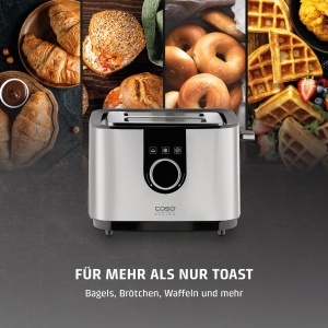 Toaster CASO Selection T2, inox, 7 niveluri rumenire, pentru 2 felii - Img 6