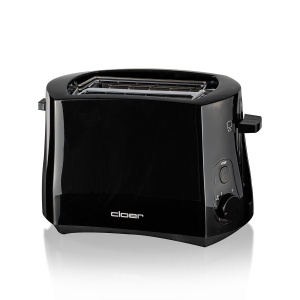 Toaster Cloer 3310, 825 W, pentru 2 felii, negru - Img 2