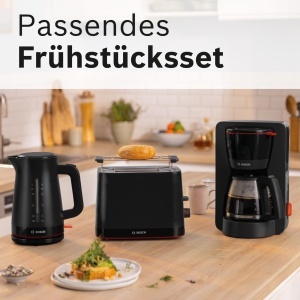 Toaster compact Bosch MyMoment TAT3M123, 800W, negru mat, 2 felii - Img 8