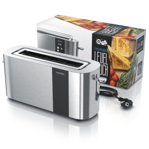 Toaster cu 2 feliute Arendo LEVEL TOUCH, 1000 W, inox, cu touchscreen - Img 8