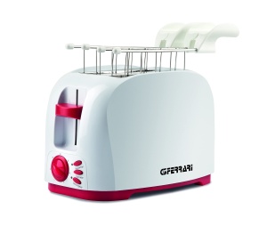 Toaster G3 Ferrari G10179, 800W, 7 niveluri, alb, cu zangi din otel inoxidabil