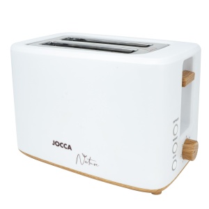 Toaster JOCCA Nature Linie 2 felii Alb 7 nivele rumenire Functie dezghetare