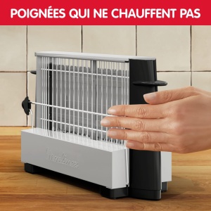 Toaster Moulinex A15453 Negru 2 Suprafete de Toastare - Img 5