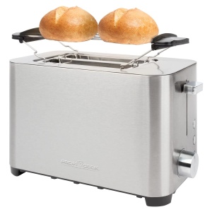 Toaster ProfiCook PC-TA 1251, 2 felii, inox, 750-850 W