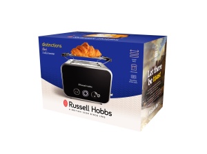 Toaster Russell Hobbs Distinctions, 1600W, inox negru, 2 felii - Img 9