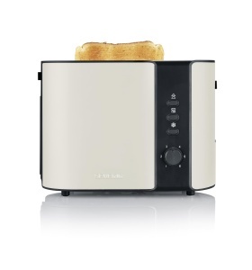 Toaster Severin AT 9576, 800W, cu functie de dezghetare, bejnegru