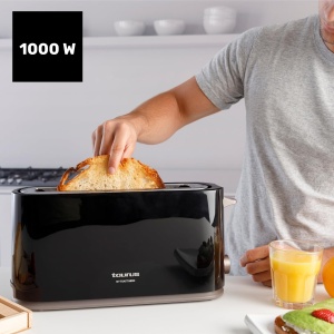 Toaster Taurus Mytoast Nero 1000W, 7 niveluri rumenire, design negru - Img 2