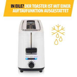 Toaster Tristar BR-1056, 900W, 7 niveluri de rumenire, alb - Img 7