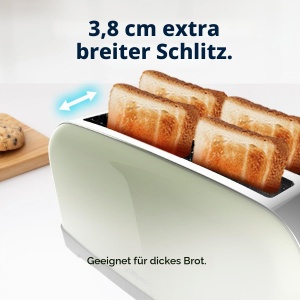 Toaster Vertical Cecotec Toastin Time 1500, 1500W, 3.8 cm, Verde - Img 6