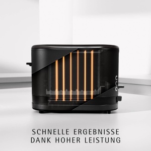 Toaster WMF Kuchenminis, 1 XXL-scheibe, 600W, inox, negru mat - Img 3