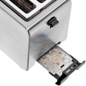 Toaster WMF Stelio 2 felii Cromargan Inox Mat 900W Functie Bagel - Img 7