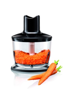 Tocator Braun MultiQuick MQ 30, 500 ml, Sistem EasyClick, Compatibil MQ 3MQ 5MQ 7, Negru - Img 2