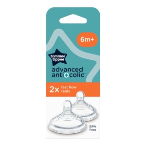 Tommee Tippee Tetine Anti-Colici 6 luni Set 2 buc Silicon Moale - Img 2