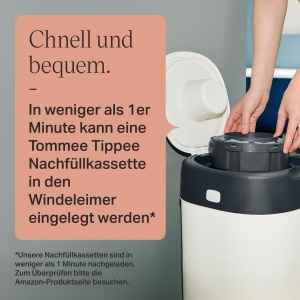 Tommee Tippee Twist Click Rezerve Windeleimer 8 Bucati Antibacteriene Eco-Friendly - Img 8