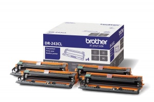 Toner si unitate de tambur Brother DR-243CL capacitate 18000 pagini set 4 bucati negru