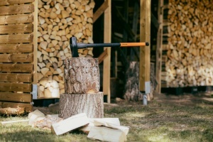 Topor si ciocan Fiskars X46, 2 in 1, lama otel intarit, greutate 4.6 kg, negruportocaliu - Img 5