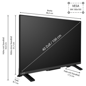 Toshiba 40LV2E63DAZ Smart TV 40 inch Full HD HDR Bluetooth - Img 2