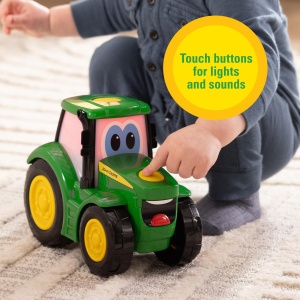 Tractor pentru copii John Deere Johnny cu lumini si sunete, 18 luni - Img 3