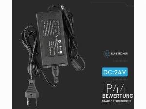 Trafo 24V LEDLUX CV7247, 60W, 2,5A, IP44, negru - Img 4