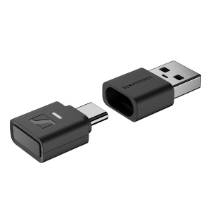 Transmitator audio Bluetooth Sennheiser BTD 700, aptX Lossless, USB-C si USB-A