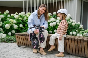 Tricicleta 3-in-1 MoMi FILO pentru copii 1-3 ani pliabila roti EVA anti-pana - Img 12