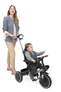 Tricicleta Chicco 4in1, Cadru metalic, Roti din cauciuc EVA, Sistem de siguranta 4 puncte - Img 11