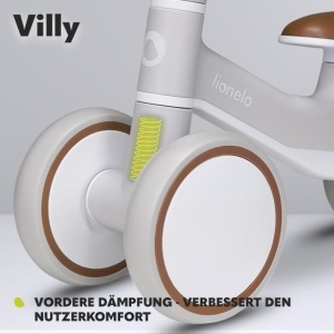 Tricicleta pentru copii LIONELO VILLY, 12-36 luni, greutate maxima 30 kg, usoara - Img 3