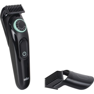 Trimmer Braun Styler BT3411, NegruVerde Vibrant, Design Ergonomic