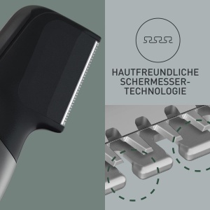 Trimmer de barba Panasonic ER-GY60-H503, 3-in-1, inox, 4 accesorii - Img 5