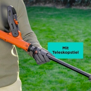Trimmer de iarba BLACKDECKER BCSTR918B 18V, 25 cm, Telescopica, 2 in 1 - Img 9