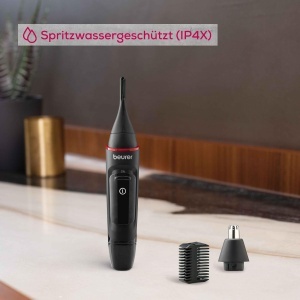 Trimmer de precizie Beurer MN3X 3 atasamente rezistent la apa IPX4 - Img 5