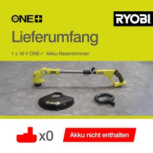 Trimmer electric RYOBI OLT1832, 18V, 25-30 cm, 3 unghiuri de taiere - Img 5