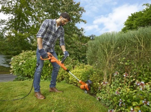 Trimmer multifunctional BLACKDECKER BESTA530CM, 550W, 30 cm latime taiere - Img 4