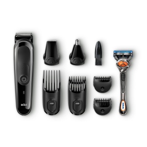 Trimmer multifunctional Braun MGK3060 8-in-1 lame ascutite autonomie 60 min - Img 5