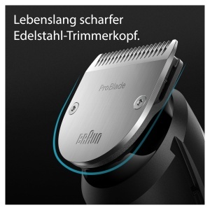 Trimmer Multifunctional Braun MGK7460, 12-in-1, Negru, 100 min autonomie - Img 4
