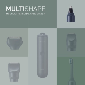 Trimmer multifunctional Panasonic MULTISHAPE ER-CNT1, pentru nas, urechi si sprancene, cu tehnologie japoneza si design impermeabil - Img 3