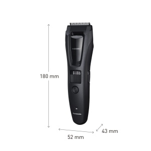 Trimmer Panasonic ER-GB62-H503 3 in 1 39 setari lungime lame din otel japonez gri mat - Img 9