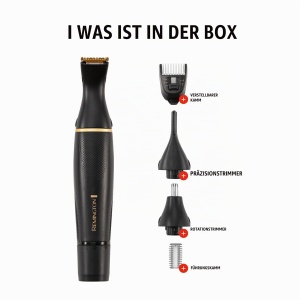 Trimmer Remington NE7000, 20 mm, titaniu, 1-5 mm, waterproof - Img 6