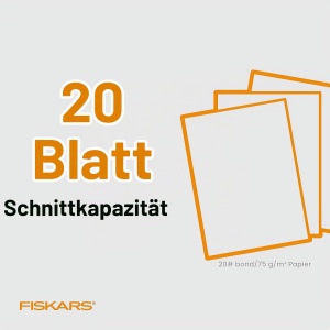 Trimmer rotativ Fiskars ProCision 30,5 cm, autoascutitor, pentru materiale groase - Img 3