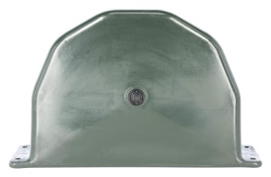 Trog de hrana pentru animale Kerbl, din plastic, forma semicirculara, usor de montat - Img 4