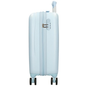 Troller copii Disney Frozen, 33L, 4 roti multidirectionale, albastru - Img 3