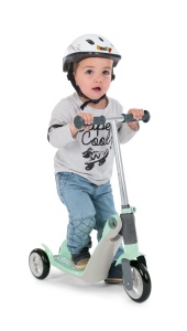 Trotineta cu 3 roti Smoby Little Switch - 2-in-1, inaltime ajustabila, pentru copii 18 luni - Img 4