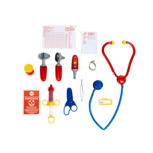 Trusa medicala pentru copii Theo Klein 4685, 27 cm, cu instrumente medicale - Img 2